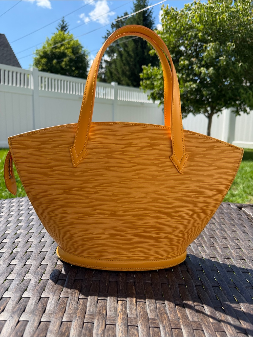 Vintage Louis Vuitton Epi Leather Saint Jacques PM Bag - Picture 5 of 14